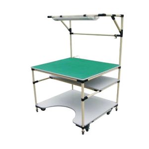 ABS / PE Coated Plastic Coated Steel Pipe OD 28mm Flexible For Workbench