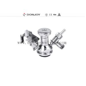 China SS316l 1/2 Aseptic Manual Sampling Valve With EPDM Seal on sale