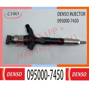 095000-7450 New Genuine Diesel Engine Fuel Injector 23670-39225 For TOYOTA DYNA