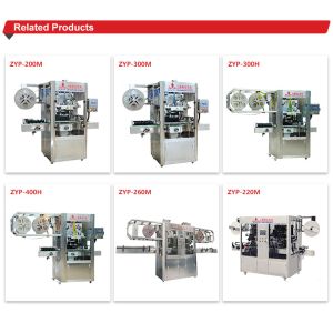 Bottled Water Production Line Yogurt Bottle Shrink Sleeve Label Machine / Shrink