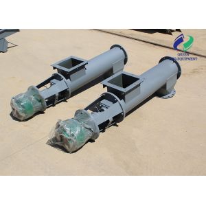 Custom Molded Flexible Screw Conveyor System Length 25m For Mining