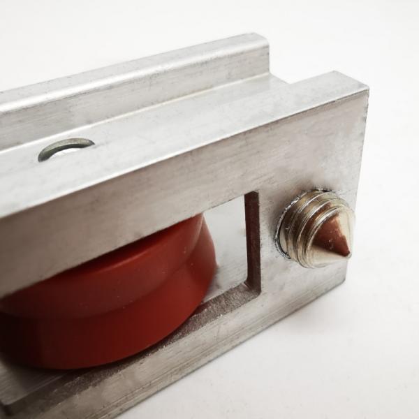 Quality Adjustable Double Wheel Sliding Window Roller with 50-100 Kg Capacity and 1-4 mm Thickness for Smooth Operation wholesale