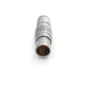 Cheap Multi Pole Circular Push Pull Connectors Straight Male Plug Self Latching Connector for sale