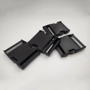 5.0cm Smooth Edge Plastic Strap Buckles Dual Adjustable Side Release Buckle