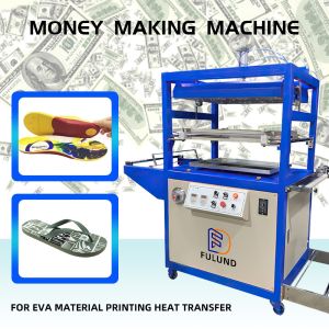 3D vacuum beach shoes /insole /sadals/slipper heat transfer printing machine for