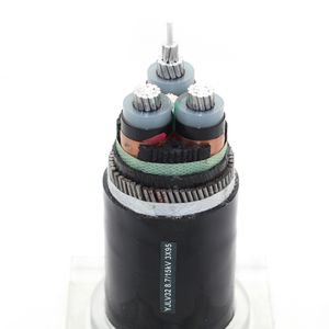 Medium Voltage Power Cable Copper Conductor Epr / XLPE Insulated Swa Armoured 3