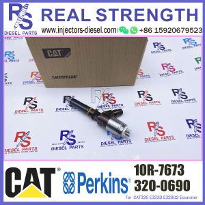 Diesel Engine Fuel Injector 320-0690 10R-7673 2645A749 2645A735 For Caterpillar