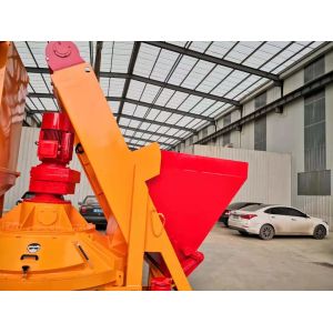 China 1125L Input Lightweight Concrete Mixer , Concrete Pan Mixer Casting Coatings Quick Mixing on sale