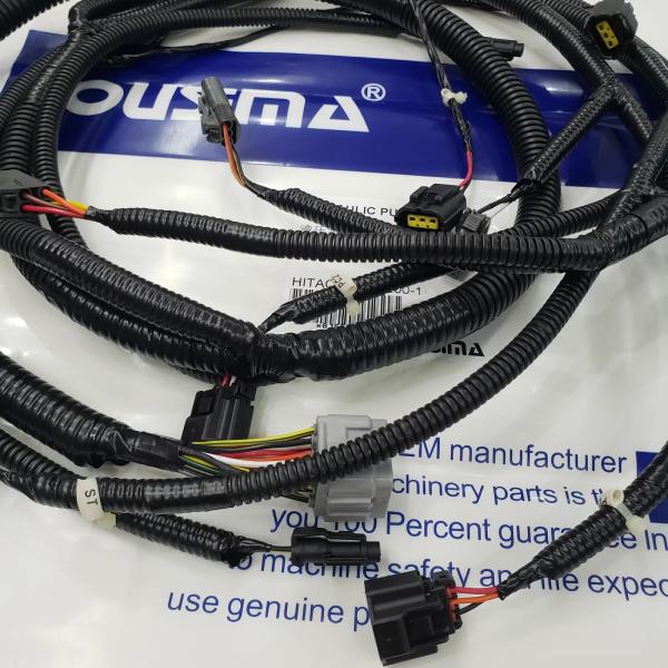 HITACHI ZAX200-1 Excavator Wiring Harness , 4449447 Hydraulic Pump Wiring