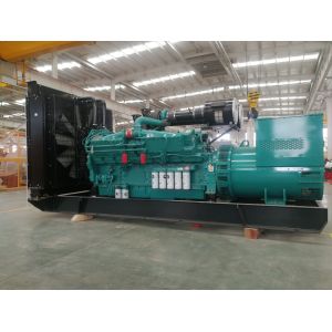 Four Cylinder 60kw 75kVA Cummins Diesel Generators Silent Factory Use