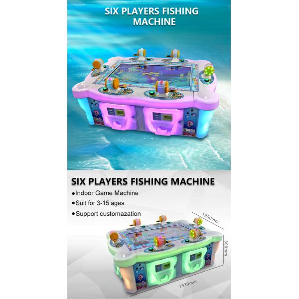 6 Players Fishing Arcade Game Machine Popular Indoor Fishing Machine