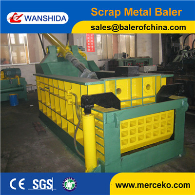 Quality Three Ram Forwarder out Scrap Metal Baling Press/Metal Baler compressor to packing waste steels wholesale