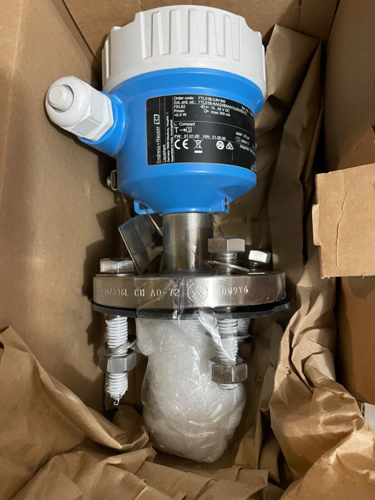 Endress Hauser FTL51B Digital All-round Sensor E+H FTL51B Point Level Switch