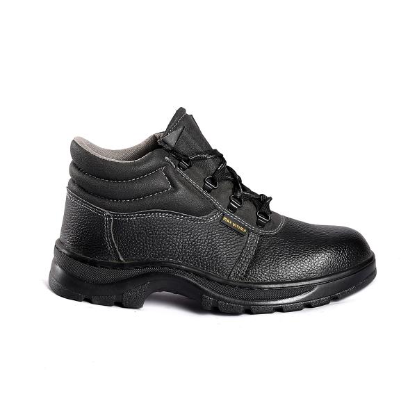 OEM Slip Resistant Lightweight Work Shoes with Mesh Lining and PU/PU Outsole Safety Boots
