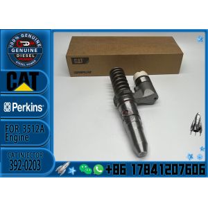 Common rail injector fuel injecto 246-1854 392-0203 250-1311 392-0204 for 3512B