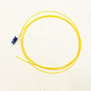 Ftth PVC LSZH 9 125 single mode simplex 1.5m fc pc fiber pigtail