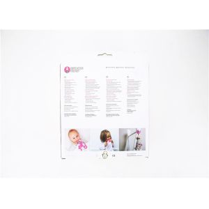 FD Approved Super Soft Baby Blankets With Dancing Monkey Pattern Skin Friendly