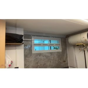 Nest Nursery Folding Window with Dual Locking Systems and Childproof Operation