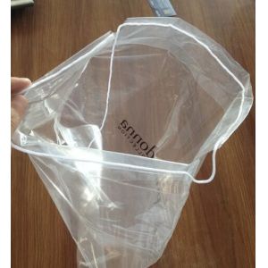 Cheap Biodegradable Plastic Manufacturer Wholesale Commercial Hotel White Poly Drawstring Printed Laundry Bags bagease package for sale