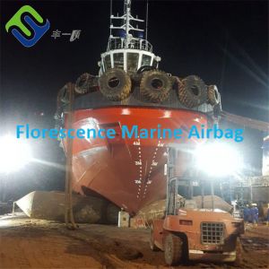 Marine Salvage Rubber Ship Launching Airbag Floating inflatable