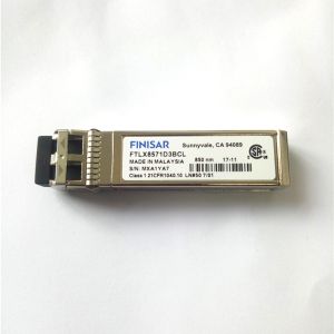 Finisar FTLX8571D3BCL 10Gb/s 850nm Multimode Datacom SFP+ Optical Transceiver