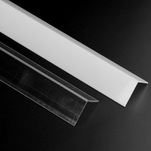 30*30mm Corner LED Strip Profile PC PMMA Cover Channel Surface Mounted
