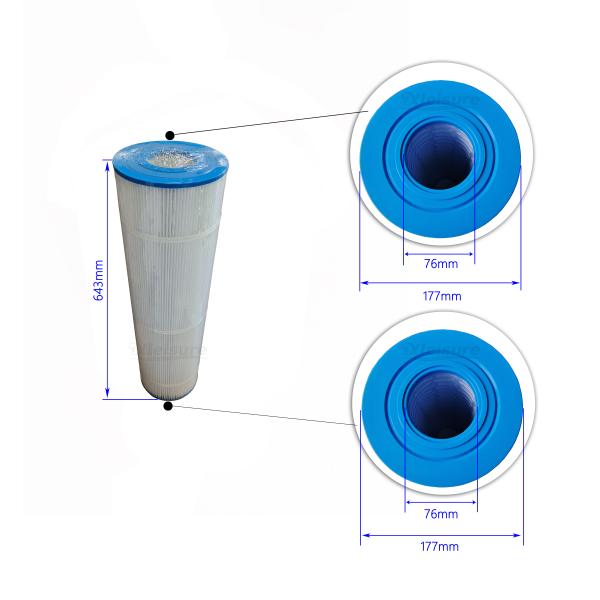 Durable Swimming Pool Cartridge Filter 71203 hot tub spa outdoor water filter PPCO120
