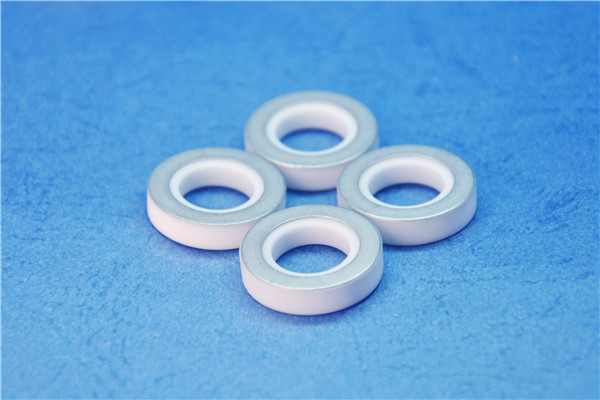 Quality AL2O3 Metallized Ceramic Insulator Ceramic Shaft Seal Ring ISO14001 wholesale