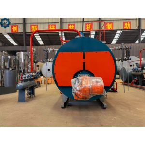 China Factory Price Firetube Type 0.5-3Ton/H Natural Gas Diesel Oil Steam Boiler For Food & Beverage Industry on sale