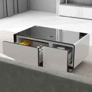 Primst Smart Coffee Table With Wireless Charger Music Player and Frozen Function