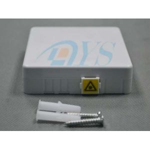 Mini Fiber Optic Terminal Box FTTH Plastic For Local Area Networks
