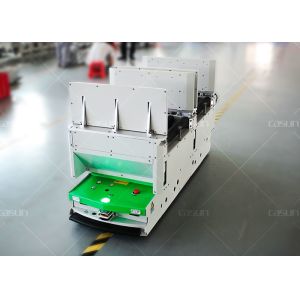 Cheap All Directional Roller Docking AGV , Automated Guided Vehicle Robot With Safety Guarantee for sale