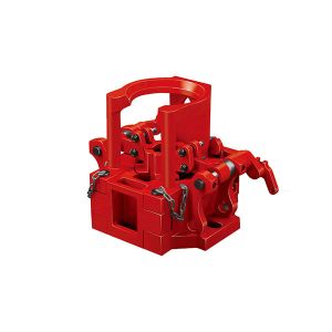 80T Carbon Steel Type C Pneumatic Spider For Oilfield Drilling