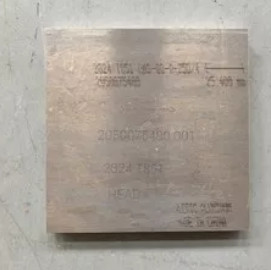 Quality Antirust 2024 T851 Aluminum Alloy Sheet Aerospace Aluminum Sheet Metal wholesale