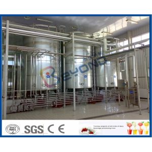Buy cheap Full Auto Milk Manufacturing Plant , Yoghurt Processing Line Yogurt Making from wholesalers
