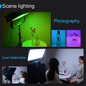 300W Yidoblo LED Filming Light Panel , Blue Tooth DMX Led Light Panel