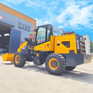 Hot Sale Construction Machine Mini Loader Diesel 4WD Tractor with Front Loader