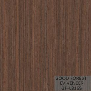 Santos Rose Engineered Wood Veneer Straight Grain Customized Service