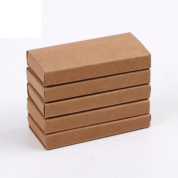 Quality Handmade matches boxes kraft paper candle matches empty box wholesale