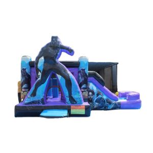 Custom Logo Printed Bounce House Commercial Inflatable Air Bouncer for 8-13