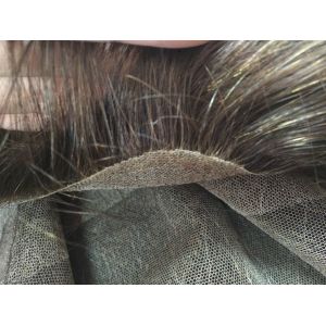 Customizable Full Cap CUSTOM HAIR SYSTEM with Single Knot Customizable Style
