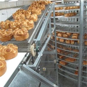 China Industrial Baking Hamburger Bread Cooling Spiral Chiller