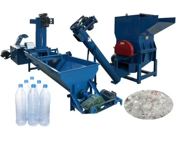 Waste Plastic Pp Pe Pet Plastic Bottle Washing Recycling Machine For Polyester