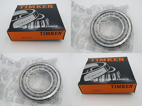 30211 / 7211E High Speed Tapered Roller Bearings For Engine Motors 55 * 100 * 21 Mm