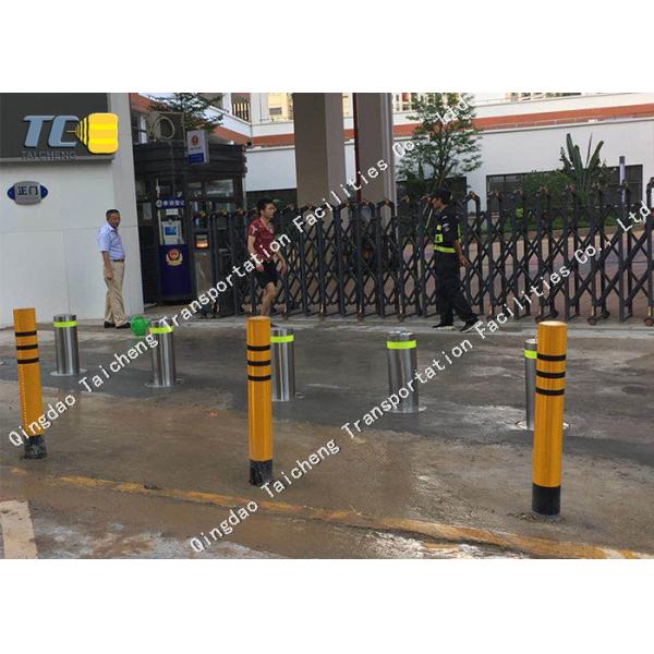 Quality Warning Safety Pneumatic Bollards Rustproof For Vehicle Access Control wholesale