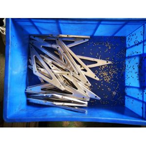 Stainless steel shelf shelf nine thicker than the partition bracket bracket