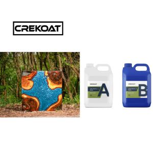 Woodworking UV Resistant Epoxy River Table High Gloss Resin Impact Resistance