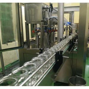 7000BPH Pasta Sauce Filler Capper Machine sauce filling capping machine