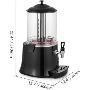 China 10 Liters Commercial Hot Chocolate Milk Drink Dispenser Easy To Clean on sale