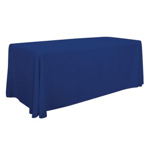 Smooth Trade Show Tablecloth Wrinkle Free Eye Catching Innovative Design